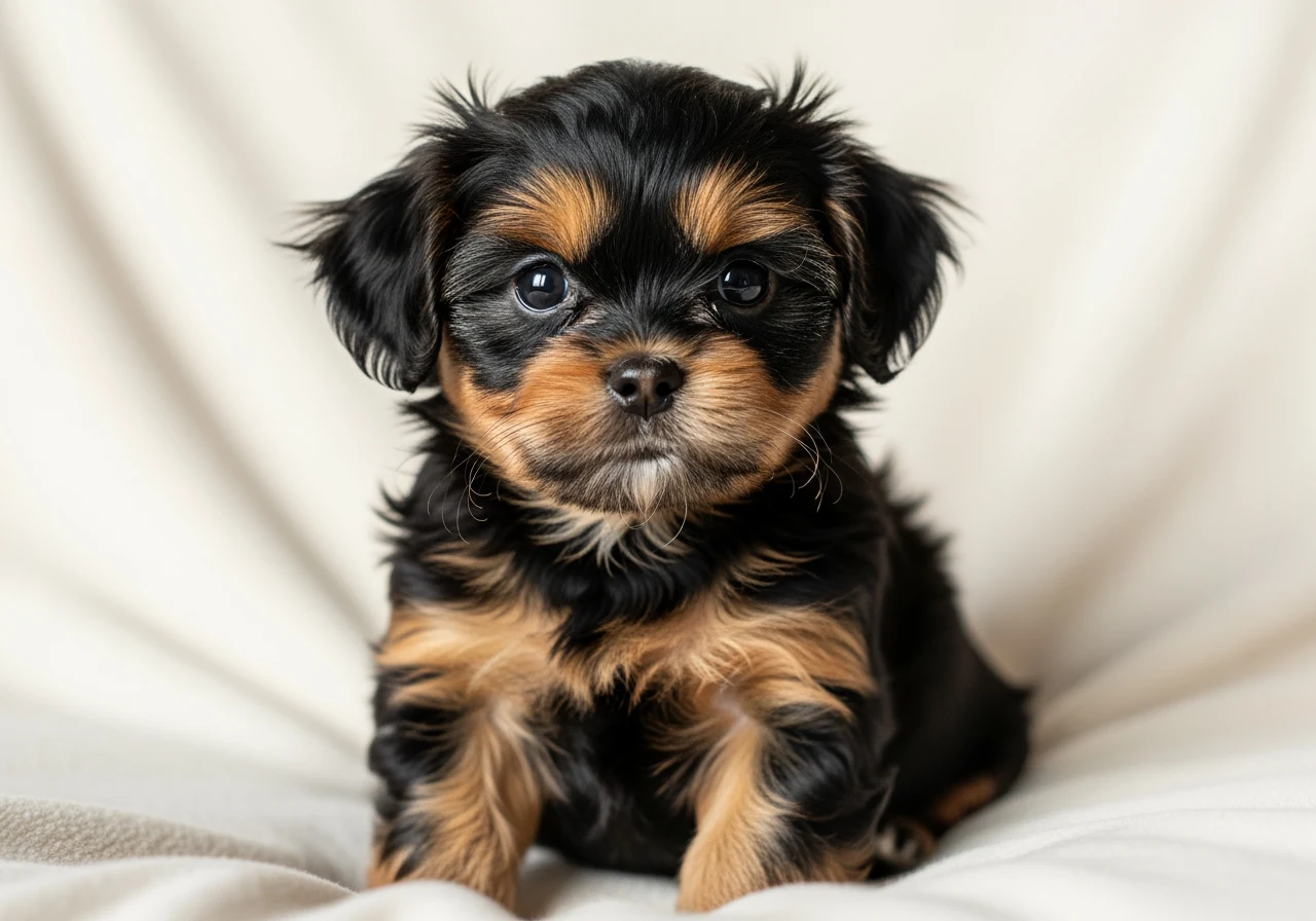 Chiot Bichon Russe de quelques semaines